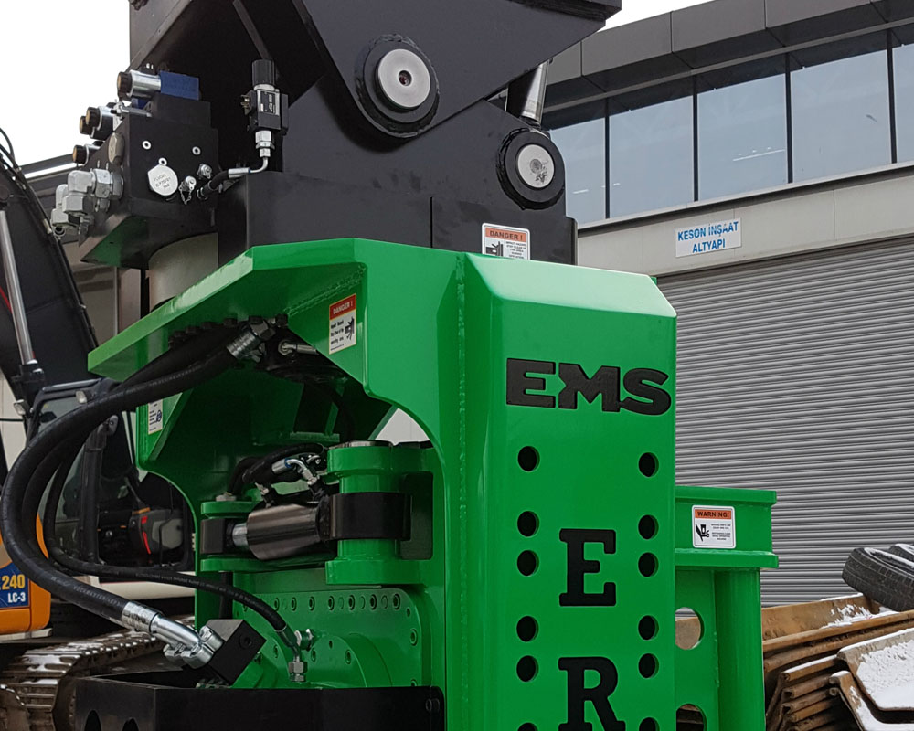ERV8 – Yandan kavramalı vibro çakıcılar 2
